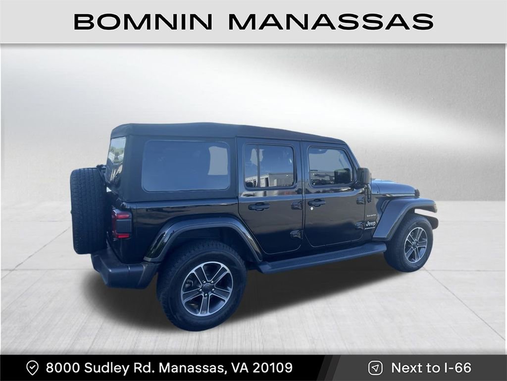 Used 2023 Jeep Wrangler Unlimited Sahara w/ LED Lighting Group AWD/4WD image 3