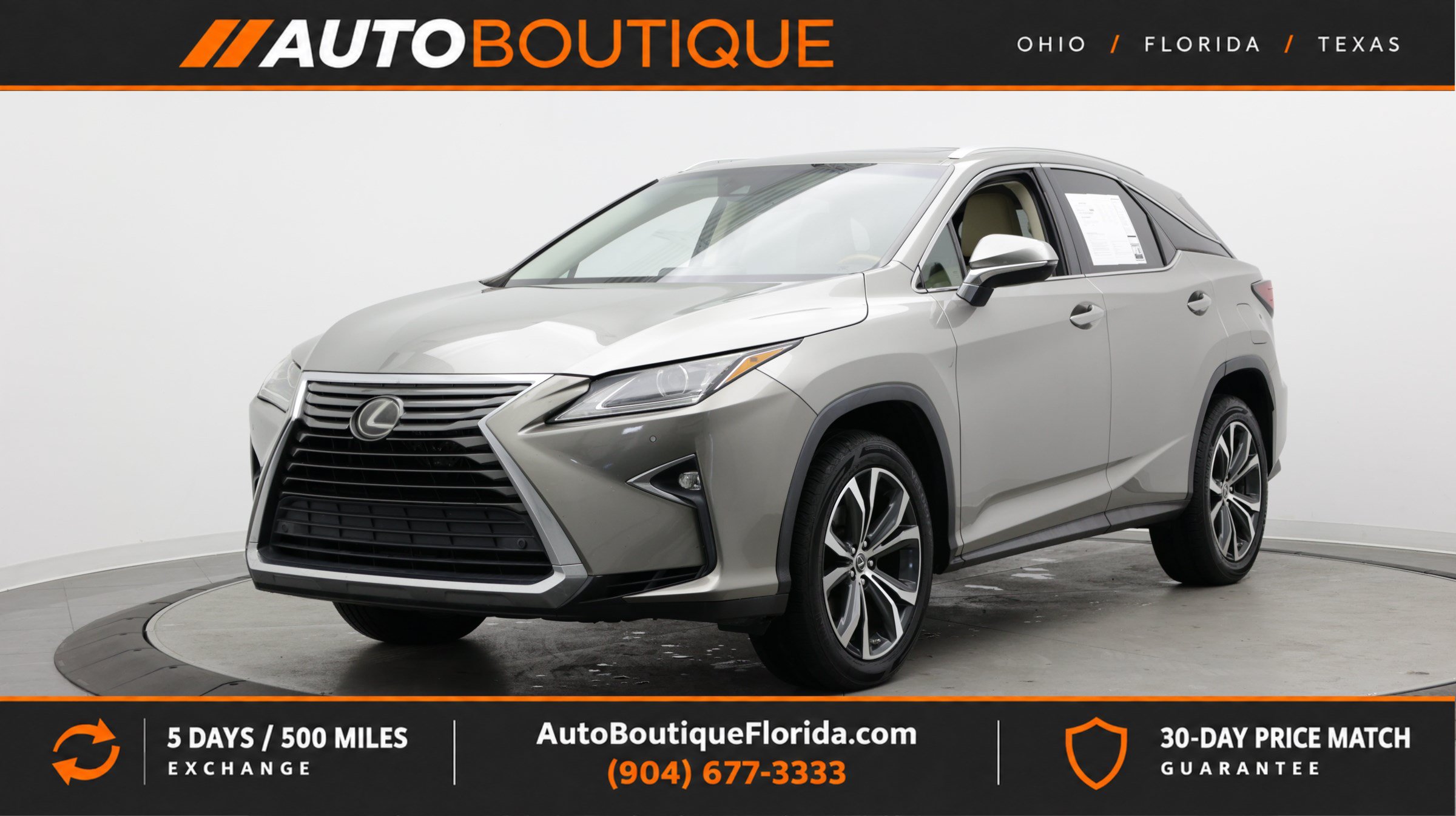 Used 2018 Lexus RX 350 FWD w/ Premium Package video 1