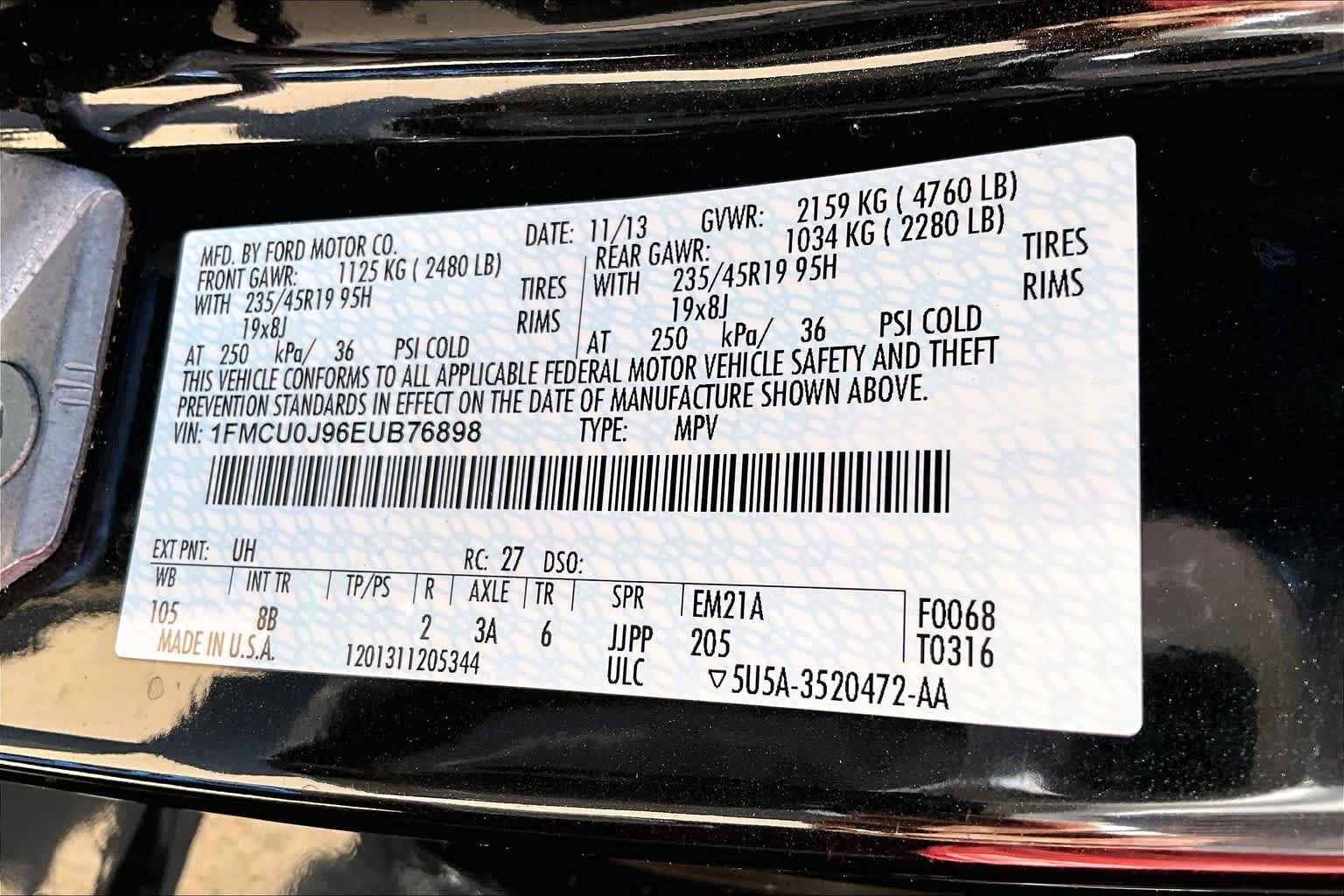 Used 2014 Ford Escape Titanium FWD image 34