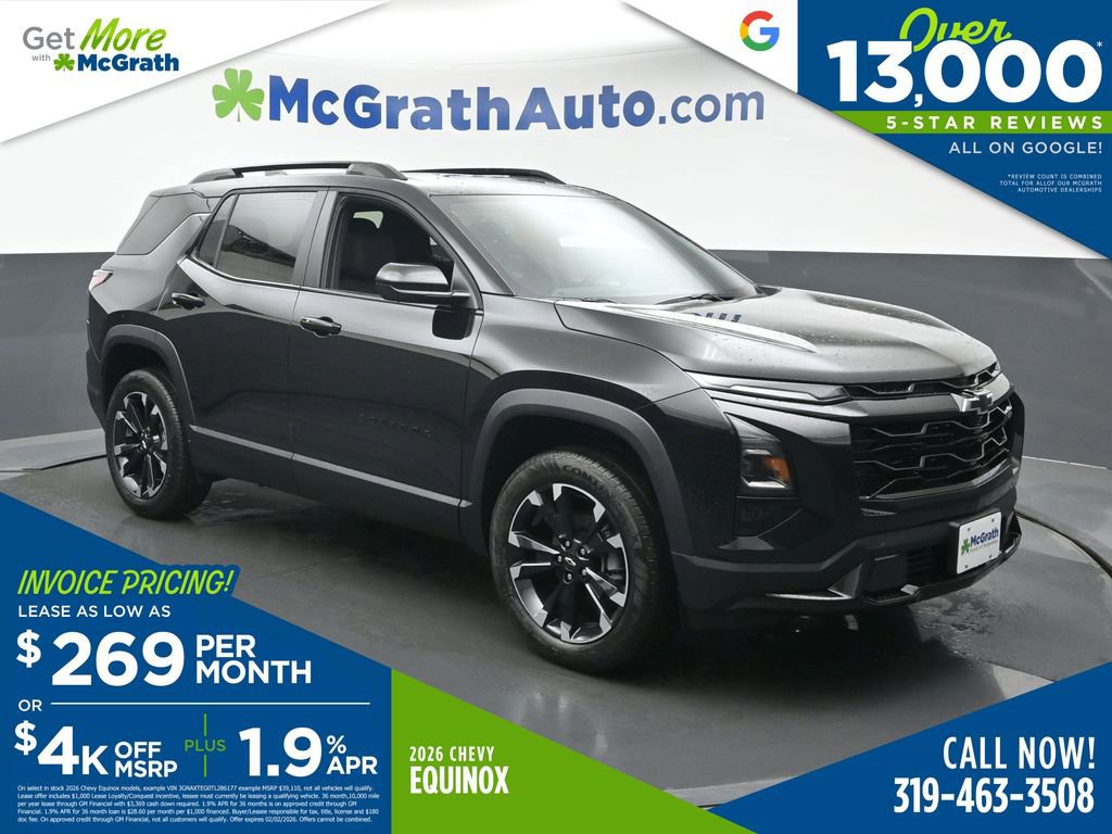 New 2026 Chevrolet Equinox RS w/ Convenience Package III