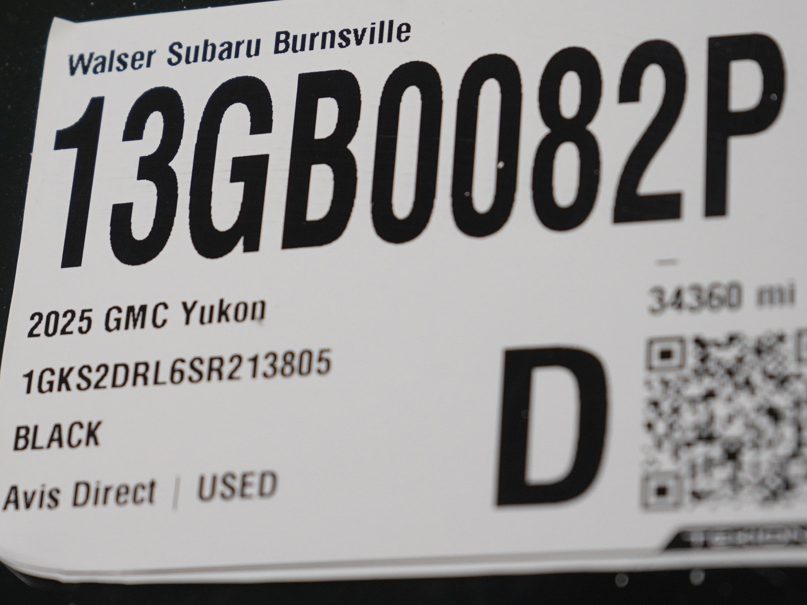 Used 2025 GMC Yukon Denali AWD/4WD image 30