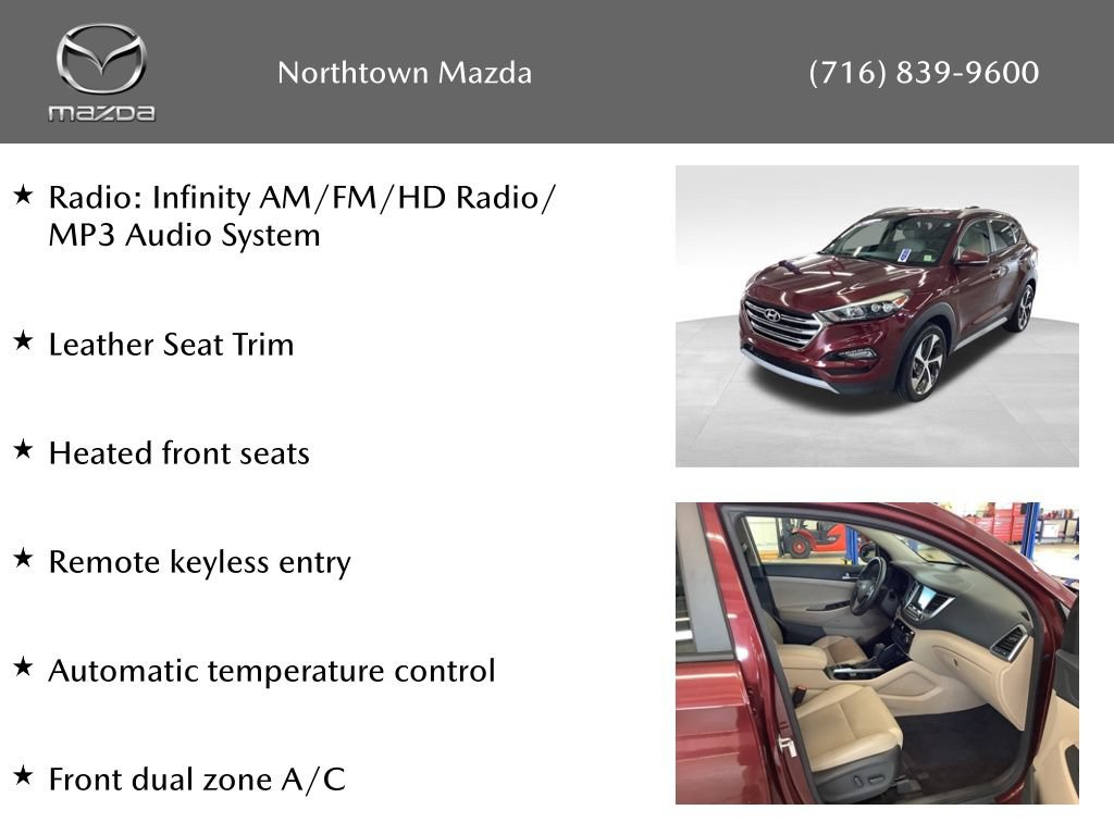Used 2017 Hyundai Tucson Limited AWD/4WD image 2