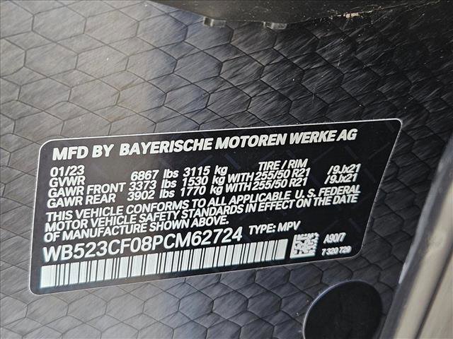 Certified 2023 BMW iX xDrive50 w/ Sport Package image 23