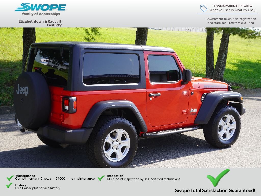 Used 2019 Jeep Wrangler Sport AWD/4WD image 3