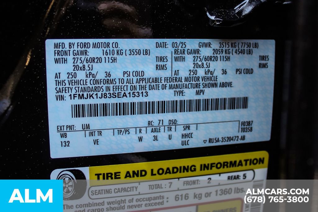 Used 2025 Ford Expedition Max Active AWD/4WD image 42