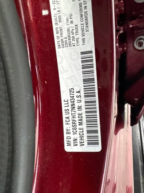 Used 2022 RAM 1500 Limited w/ Body Color Bumper Group AWD/4WD image 22