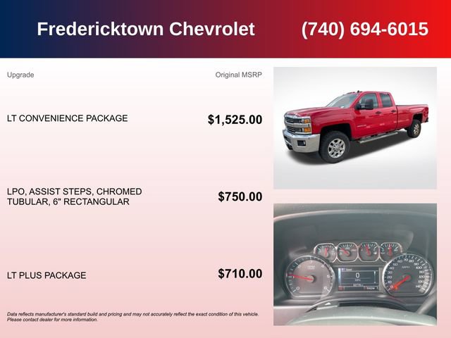 Used 2015 Chevrolet Silverado 2500 LT w/ LT Convenience Package AWD/4WD image 5