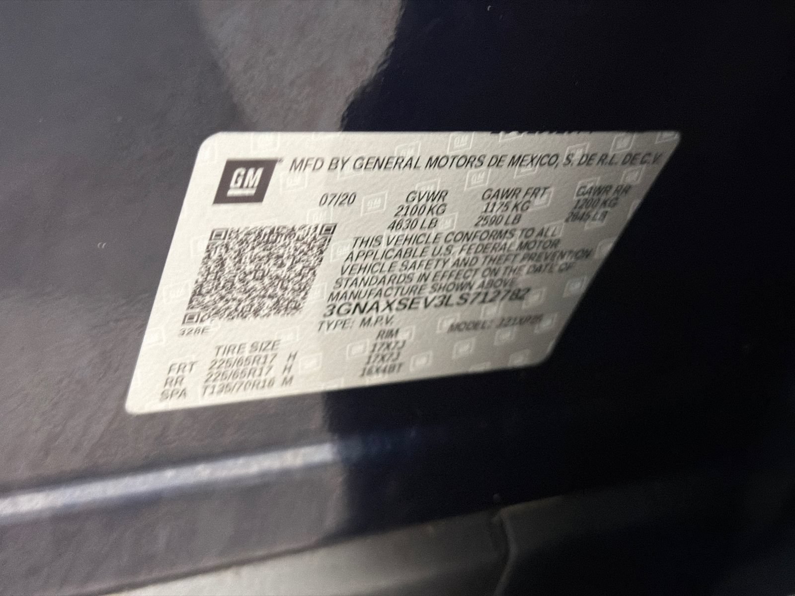 Used 2020 Chevrolet Equinox LS AWD/4WD image 16