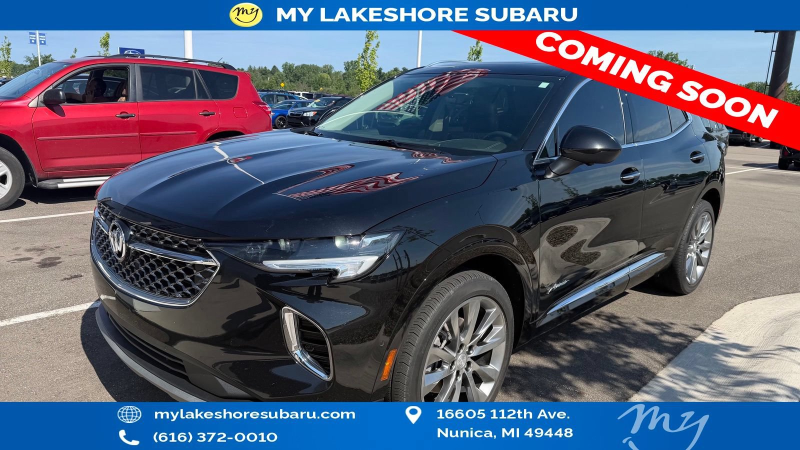 Used 2021 Buick Envision Avenir w/ Technology Package II AWD/4WD image 3