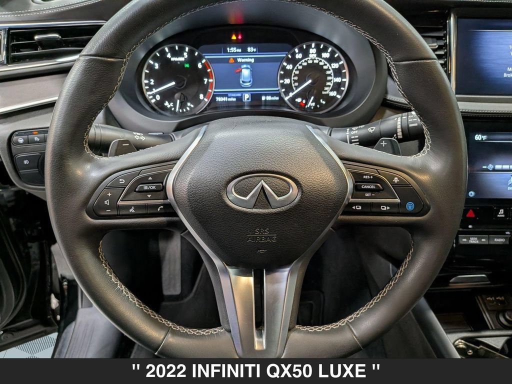 Used 2022 INFINITI QX50 Luxe w/ Cargo Package AWD/4WD image 16