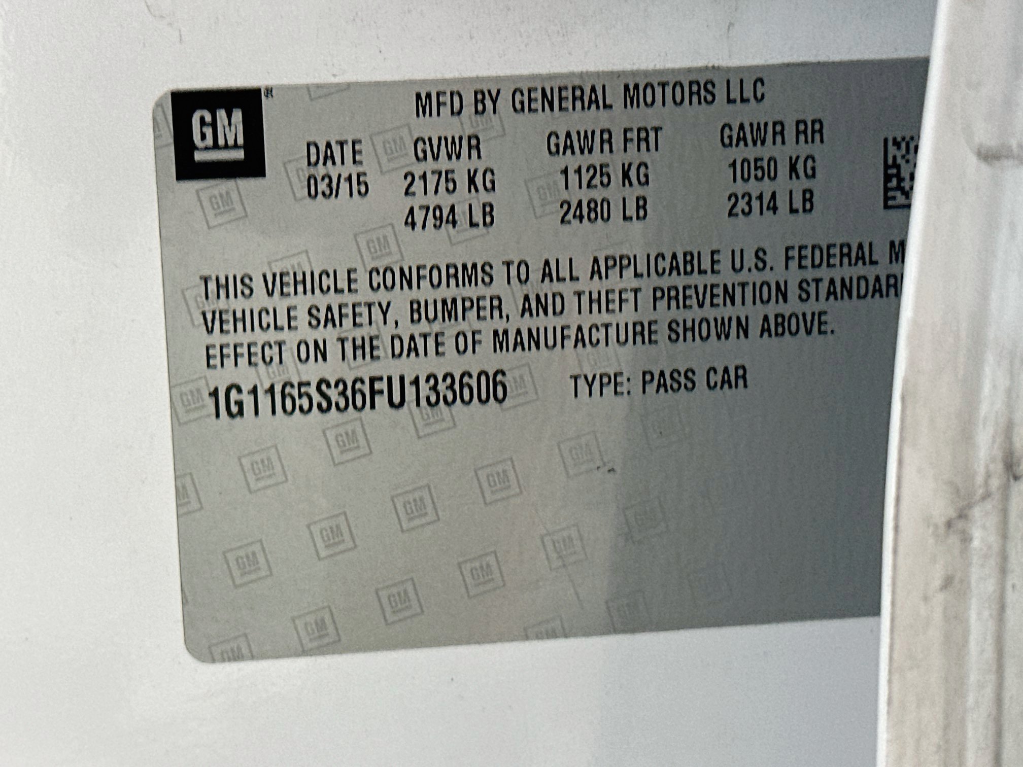 Used 2015 Chevrolet Impala LTZ FWD image 12