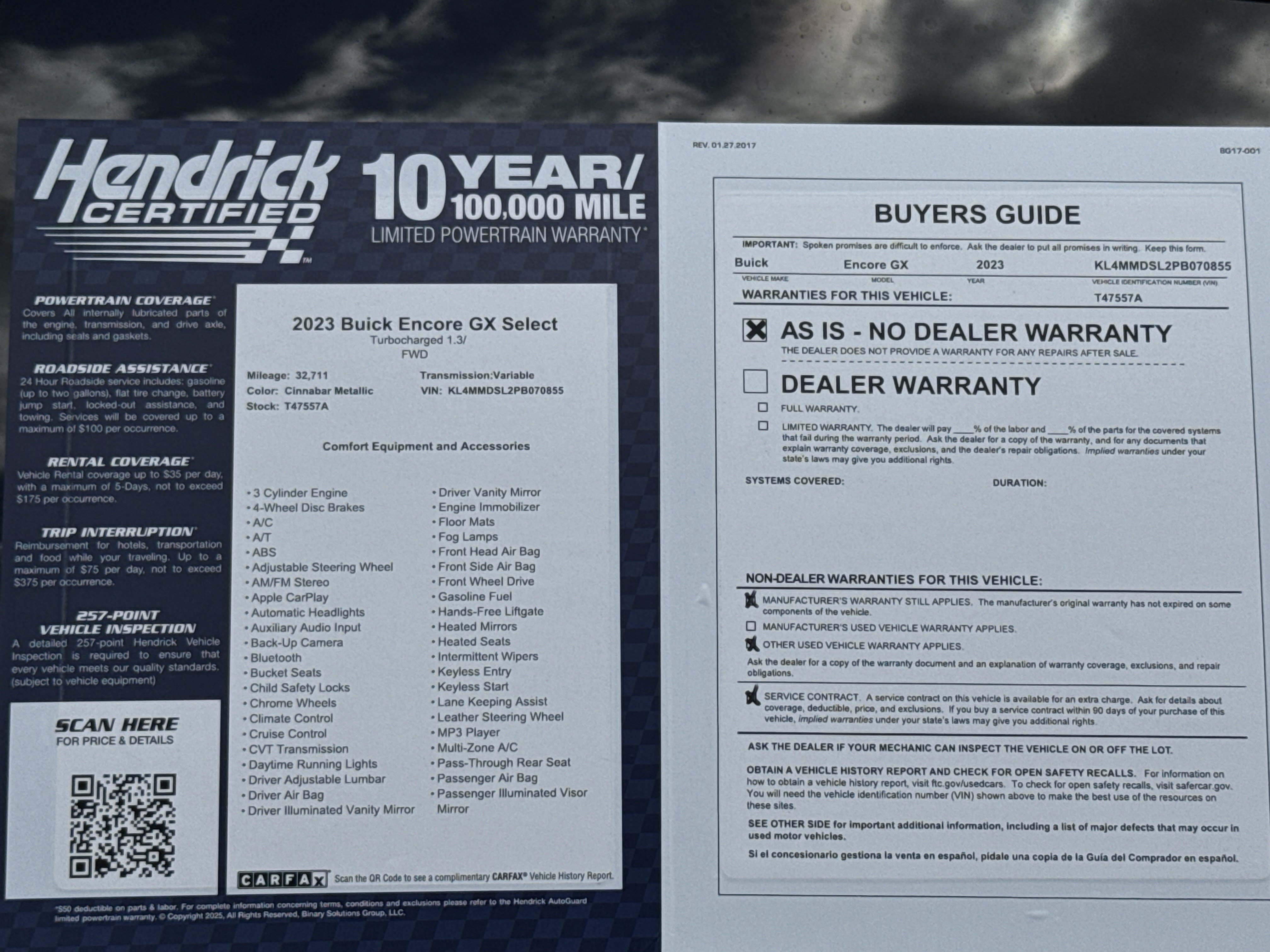 Used 2023 Buick Encore GX Select w/ Experience Buick Package FWD image 37