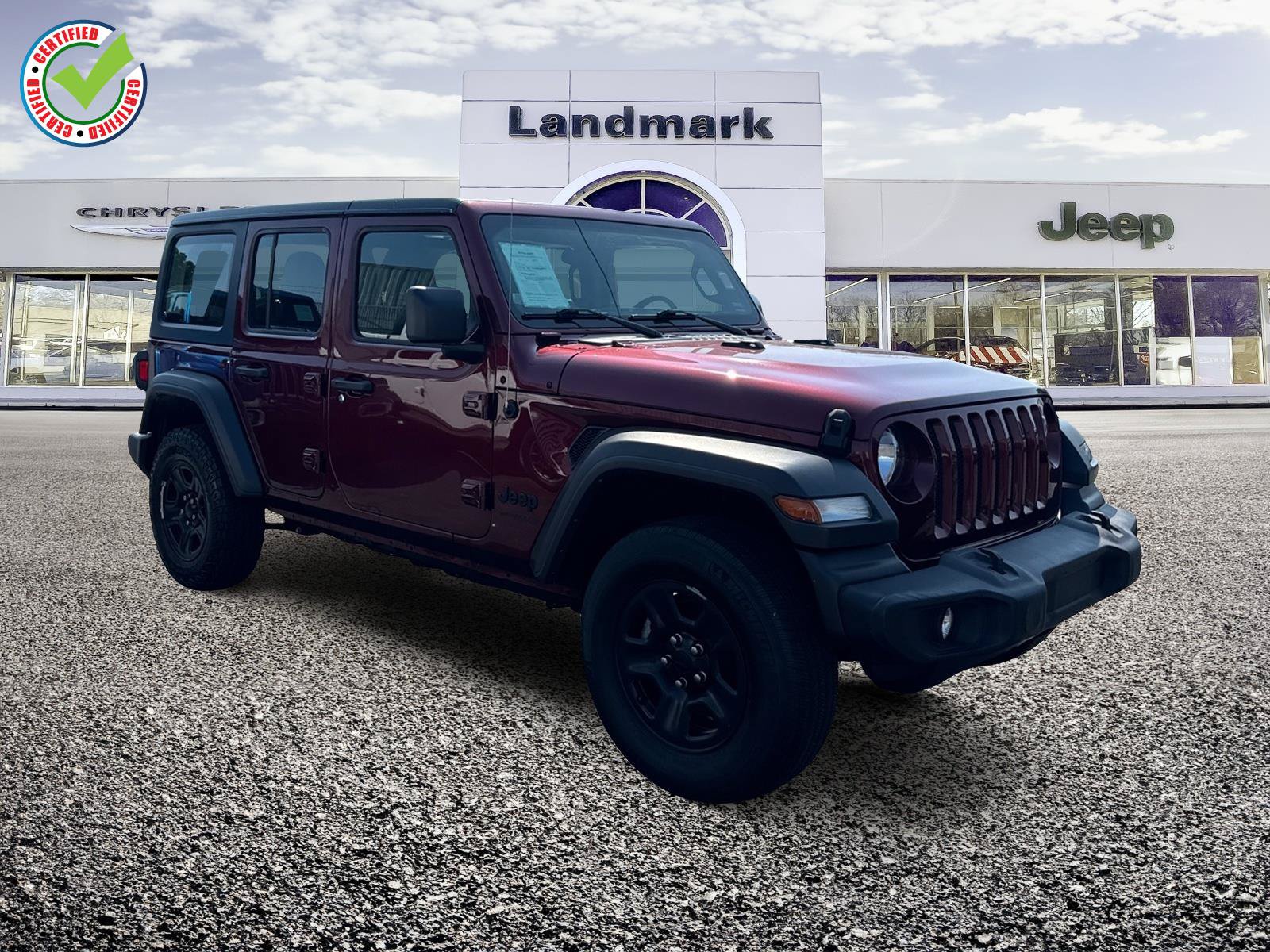 Used 2022 Jeep Wrangler Unlimited Sport AWD/4WD image 1