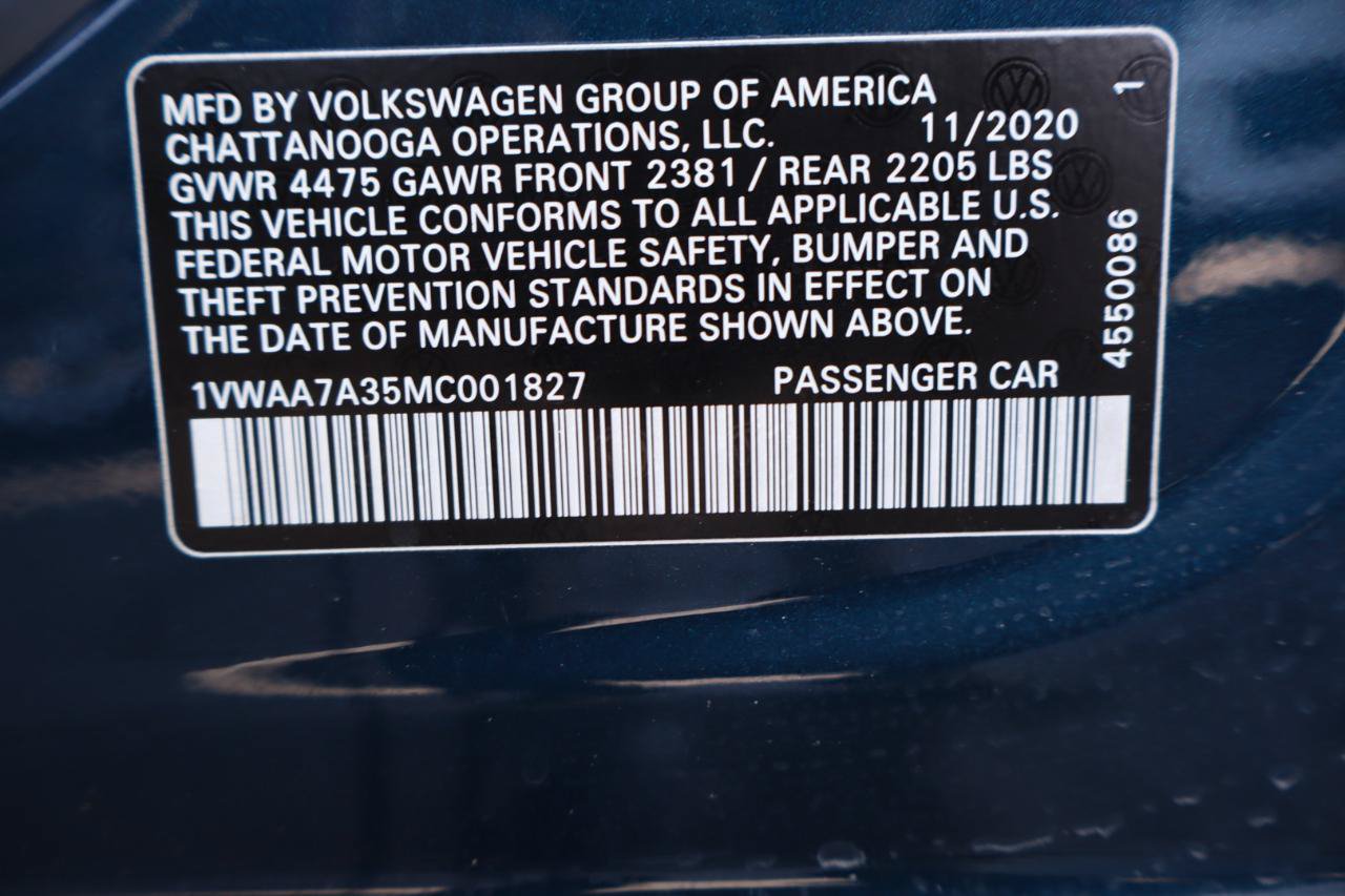Used 2021 Volkswagen Passat 2.0T S FWD image 36