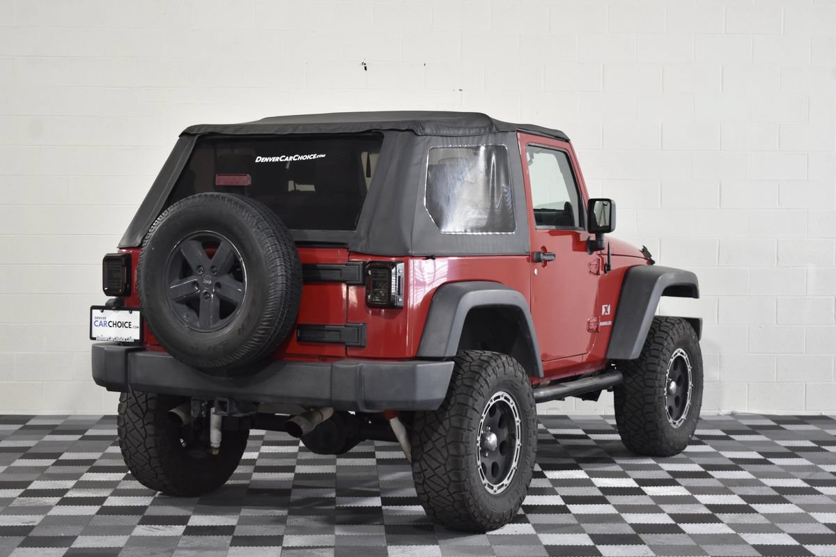 Used 2007 Jeep Wrangler X AWD/4WD image 6