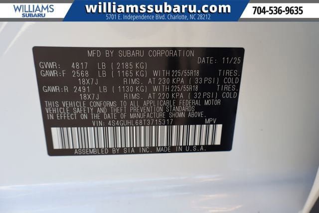 New 2026 Subaru Crosstrek 2.5i Limited w/ Crosstrek Mirror Package AWD/4WD image 23