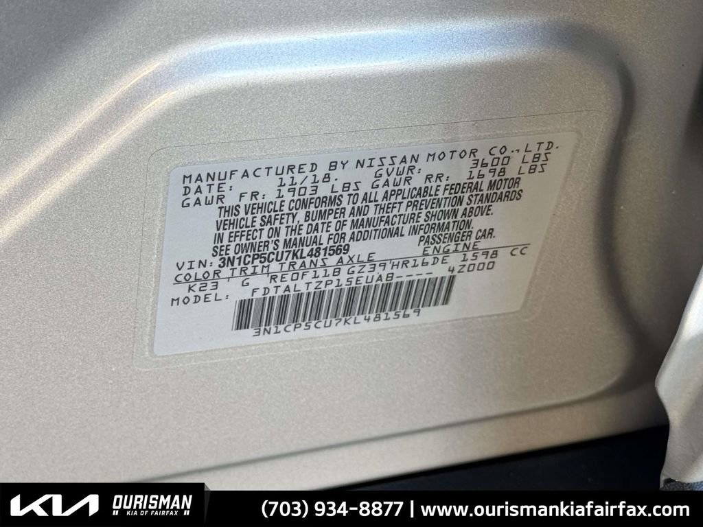 Used 2019 Nissan Kicks SR w/ Exterior Package image 31