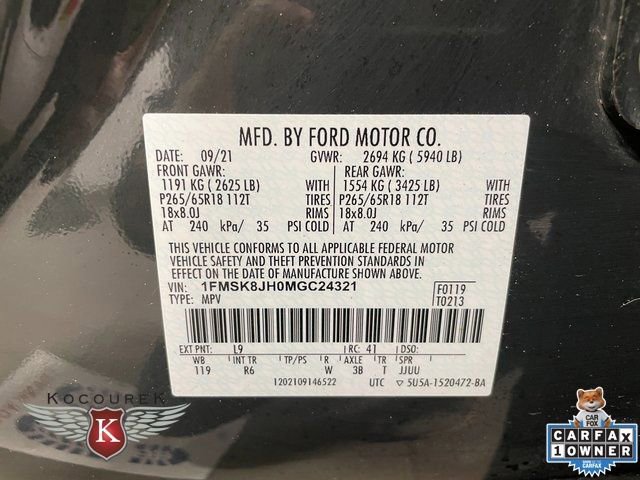 Used 2021 Ford Explorer Timberline image 27