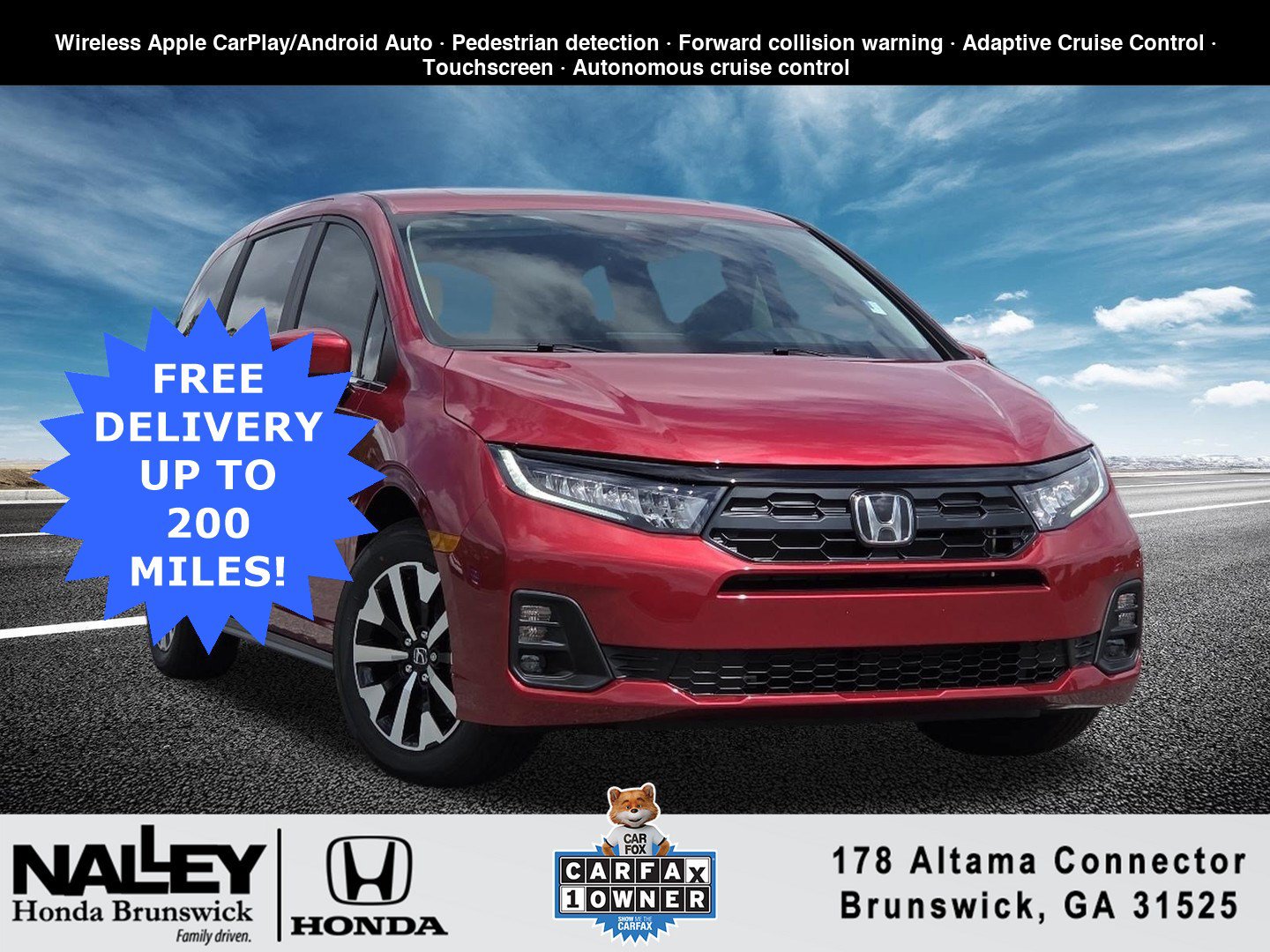 New 2026 Honda Odyssey EX-L image 1