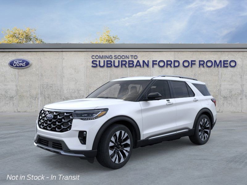 New 2026 Ford Explorer Platinum