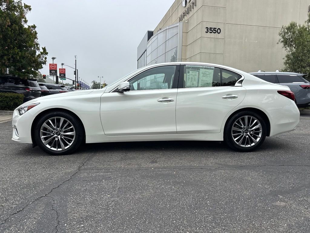 Certified 2023 INFINITI Q50 Luxe w/ Cargo Package RWD image 8