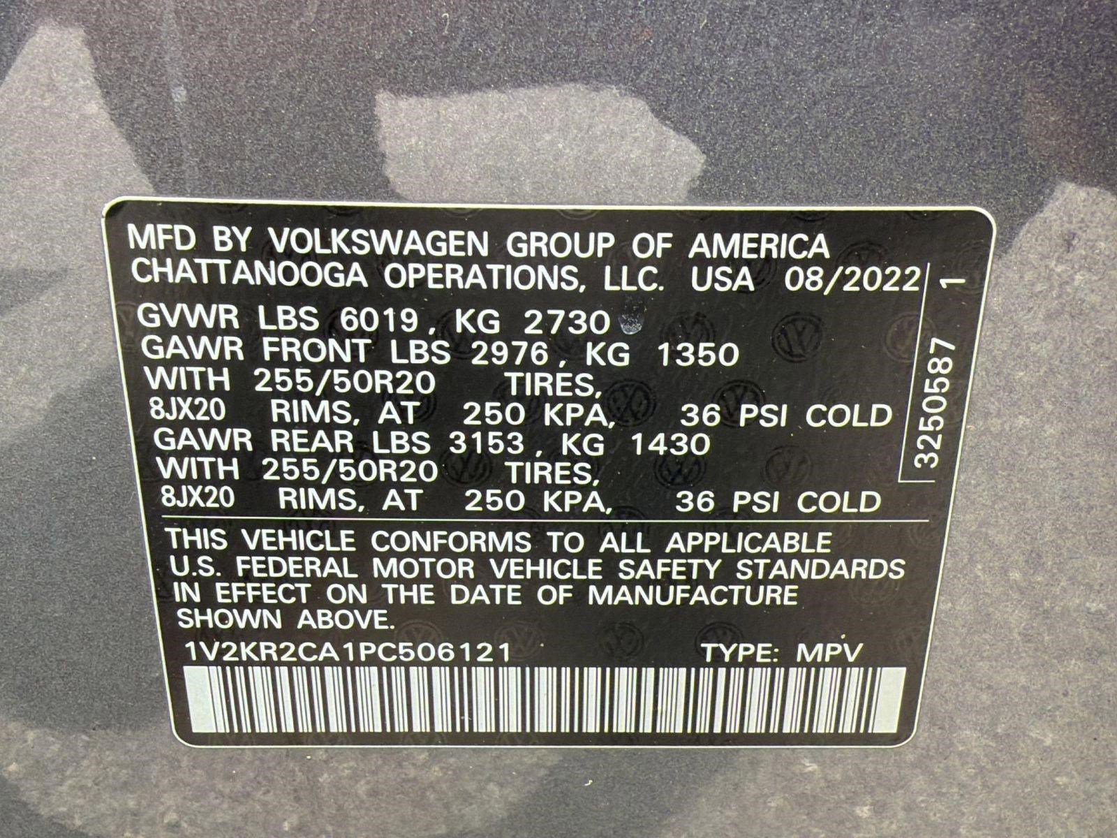 Used 2023 Volkswagen Atlas SE AWD/4WD image 19