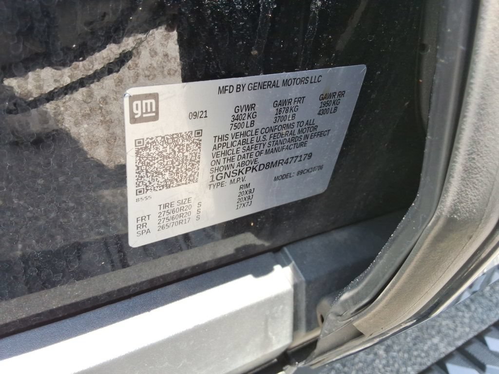 Certified 2021 Chevrolet Tahoe Z71 AWD/4WD image 38