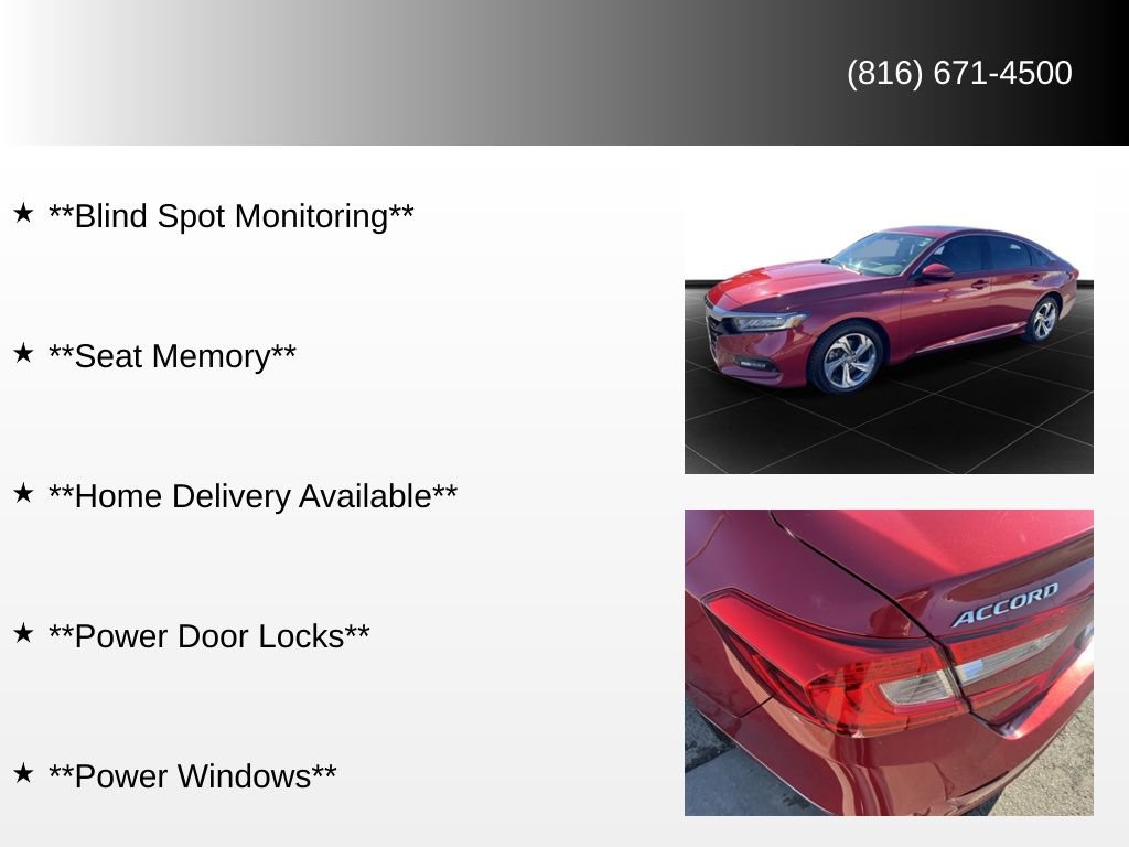 Used 2018 Honda Accord EX-L image 83