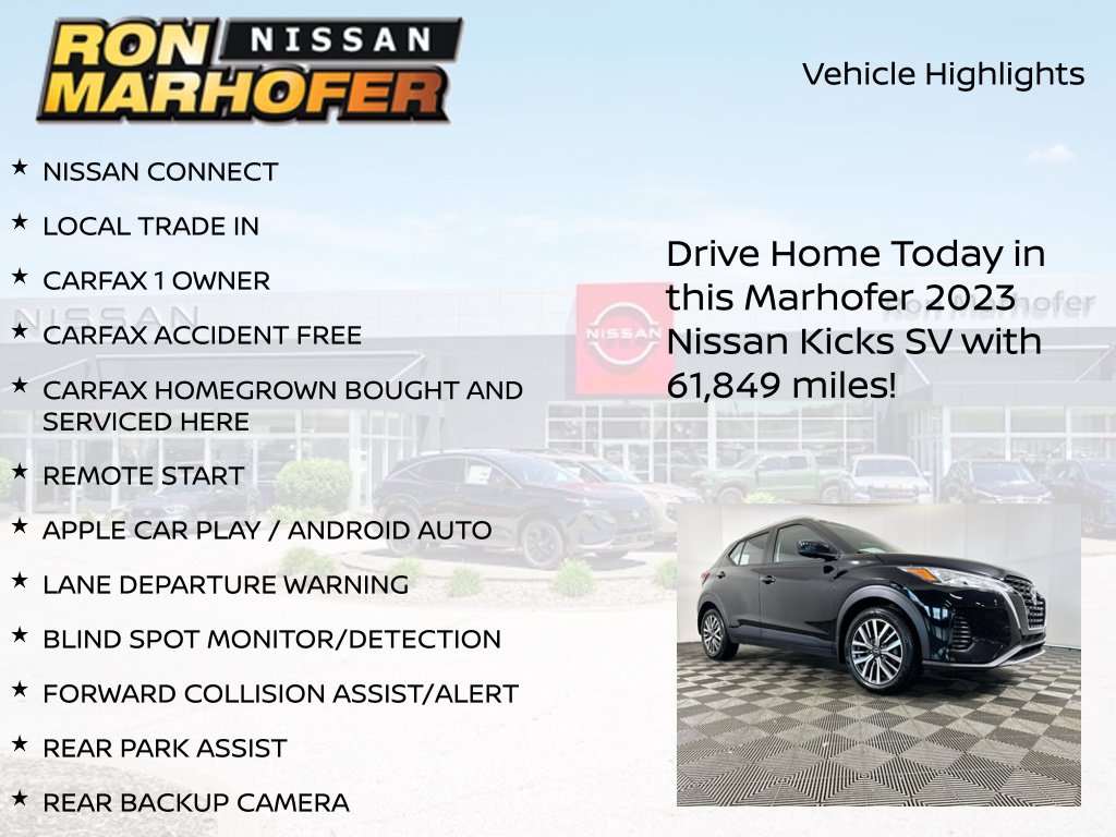 Used 2023 Nissan Kicks SV FWD image 15