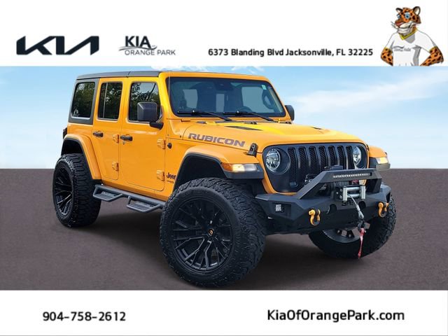 Used 2021 Jeep Wrangler Unlimited Rubicon w/ Safety Group image 1