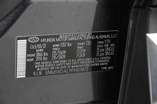 Used 2023 Hyundai Santa Fe Limited w/ Cargo Package image 23