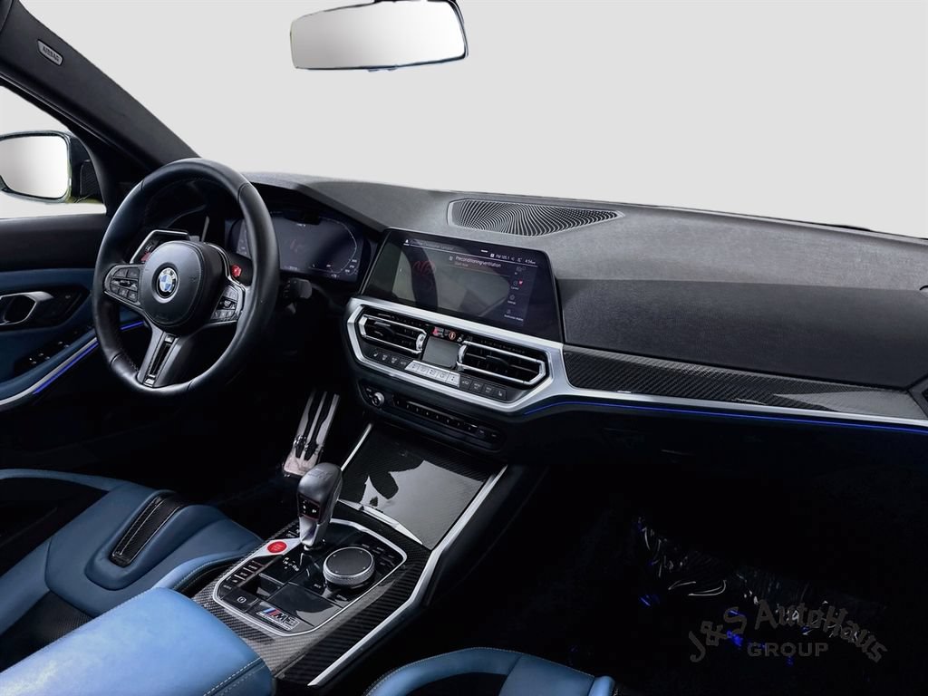 Used 2021 BMW M3 Competition w/ M Carbon Exterior Package RWD image 31
