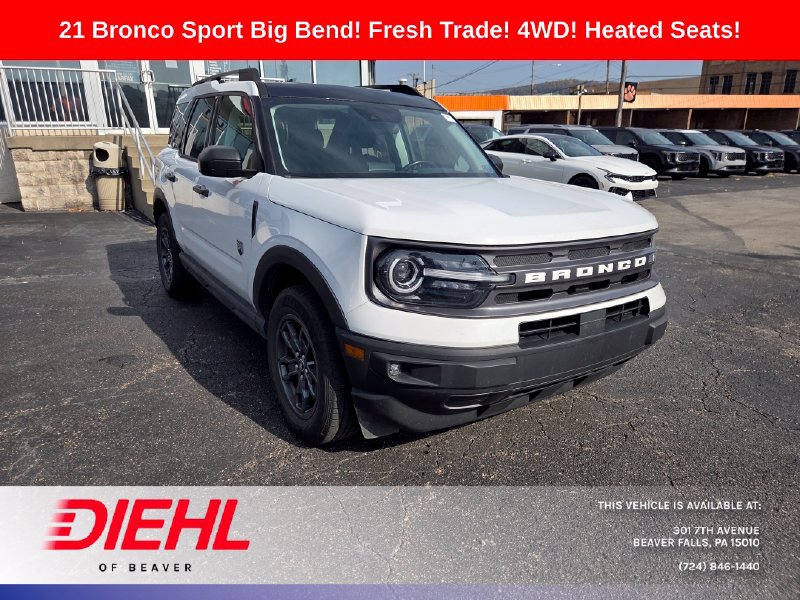 Used 2021 Ford Bronco Sport Big Bend w/ Big Bend Package AWD/4WD image 1