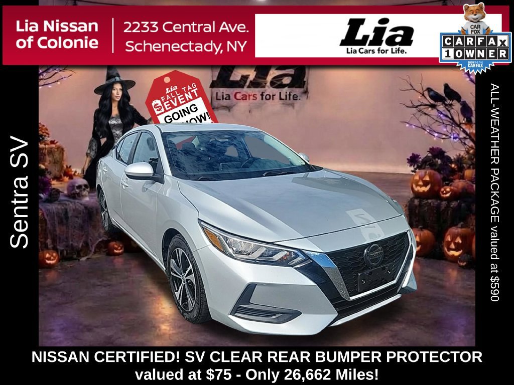 Certified 2023 Nissan Sentra SV w/ All-Weather Package