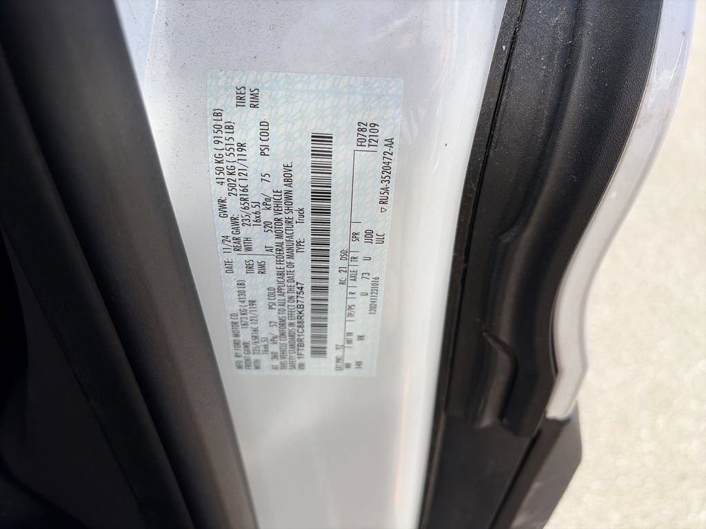 New 2024 Ford Transit 250 148 Medium Roof w/ Load Area Protection Package RWD image 35