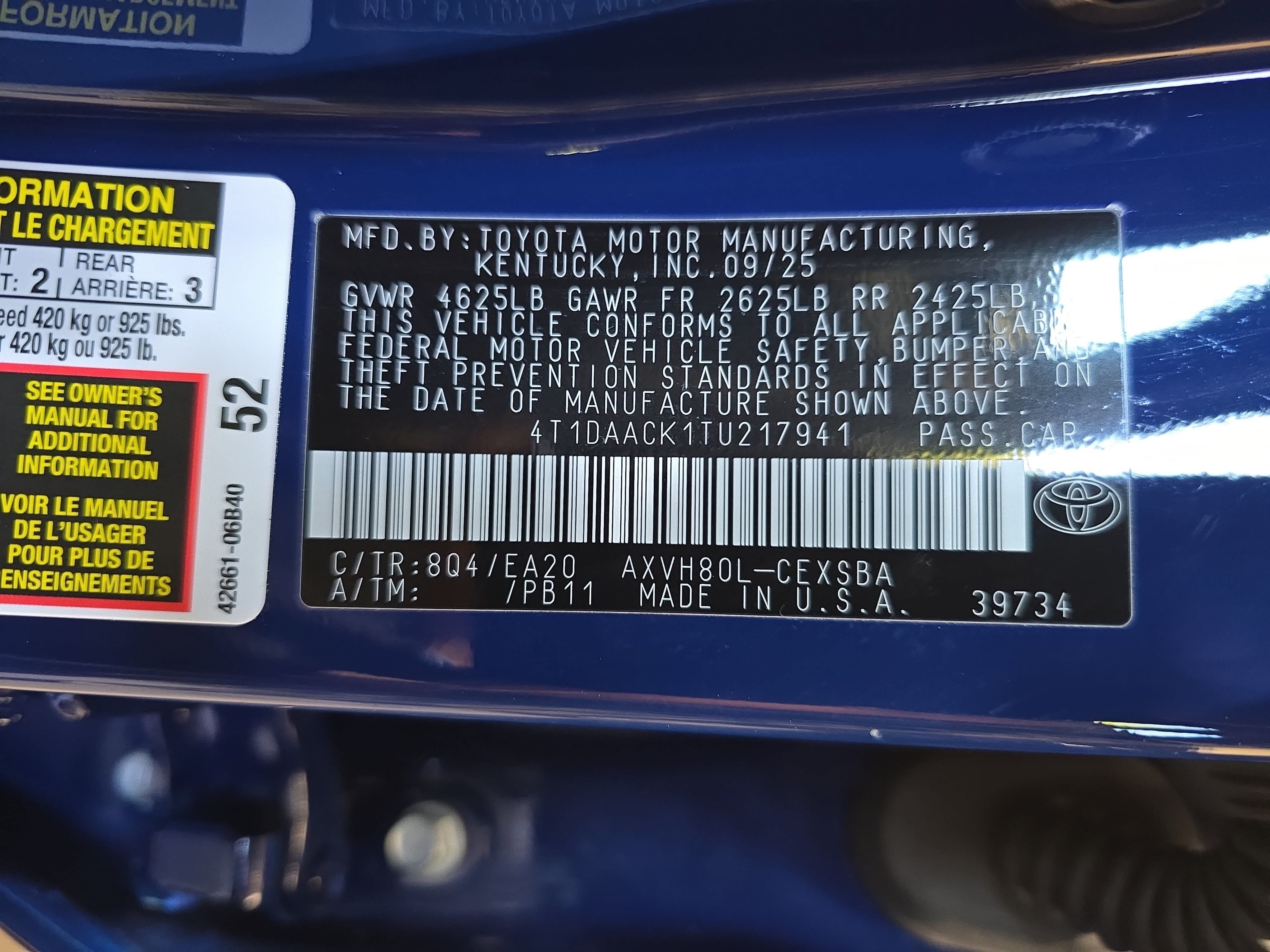 Used 2026 Toyota Camry SE w/ Multimedia Upgrade Package FWD image 34