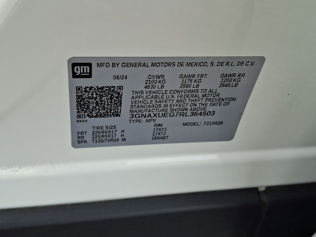 Certified 2024 Chevrolet Equinox LT AWD/4WD image 29