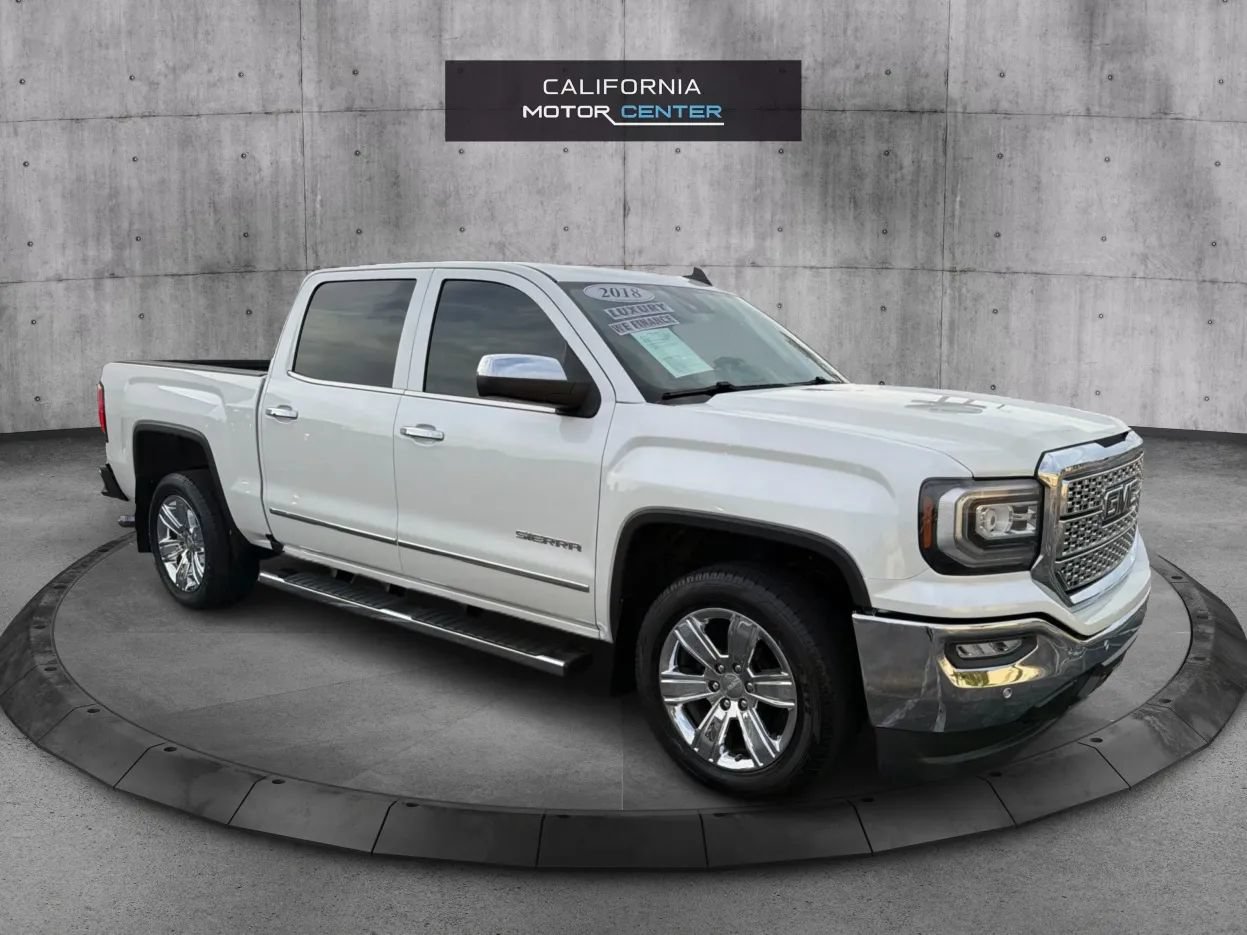 Used 2018 GMC Sierra 1500 SLT w/ Enhanced Driver Alert Package