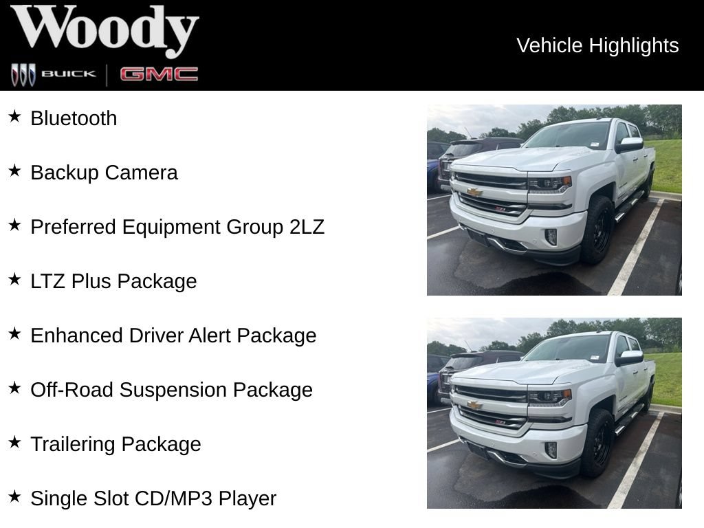 Used 2016 Chevrolet Silverado 1500 LTZ Z71 w/ LTZ Plus Package AWD/4WD image 3
