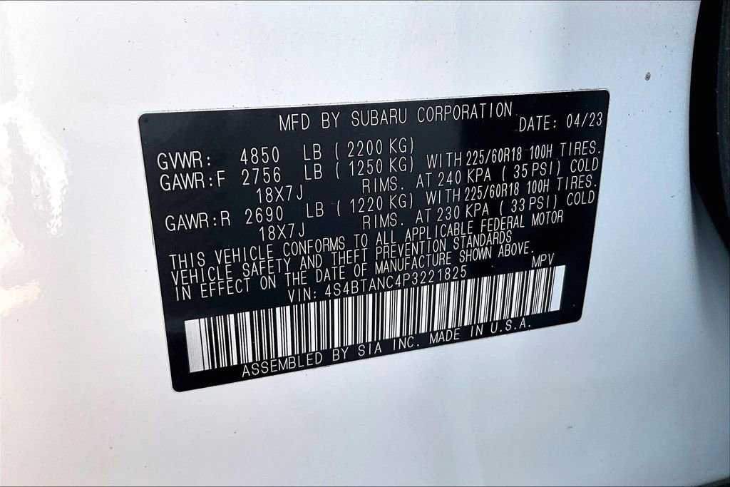 Used 2023 Subaru Outback Limited AWD/4WD image 20