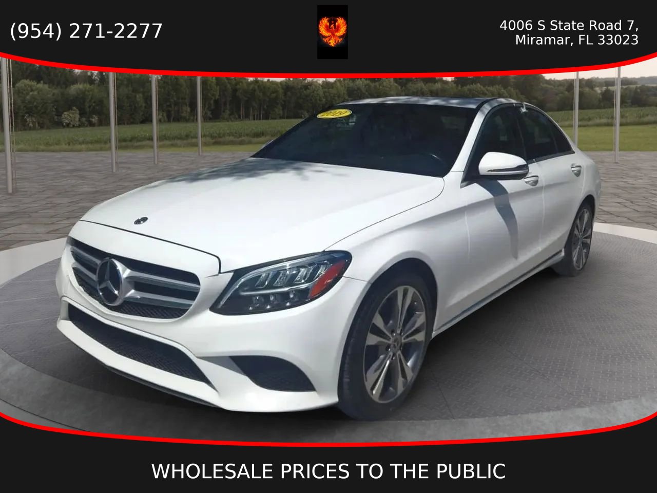 Used 2019 Mercedes-Benz C 300 Sedan w/ Premium Package