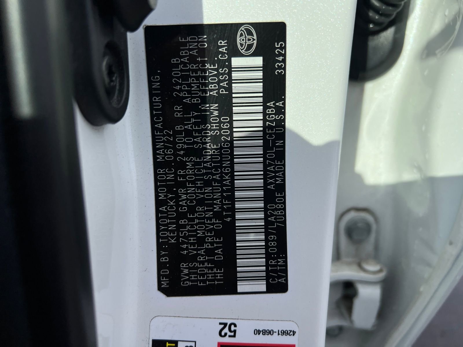 Used 2022 Toyota Camry XLE w/ Navigation Package image 41