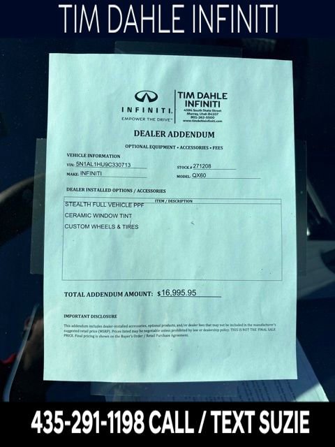 New 2026 INFINITI QX60 Autograph w/ Dark Cargo Package image 9