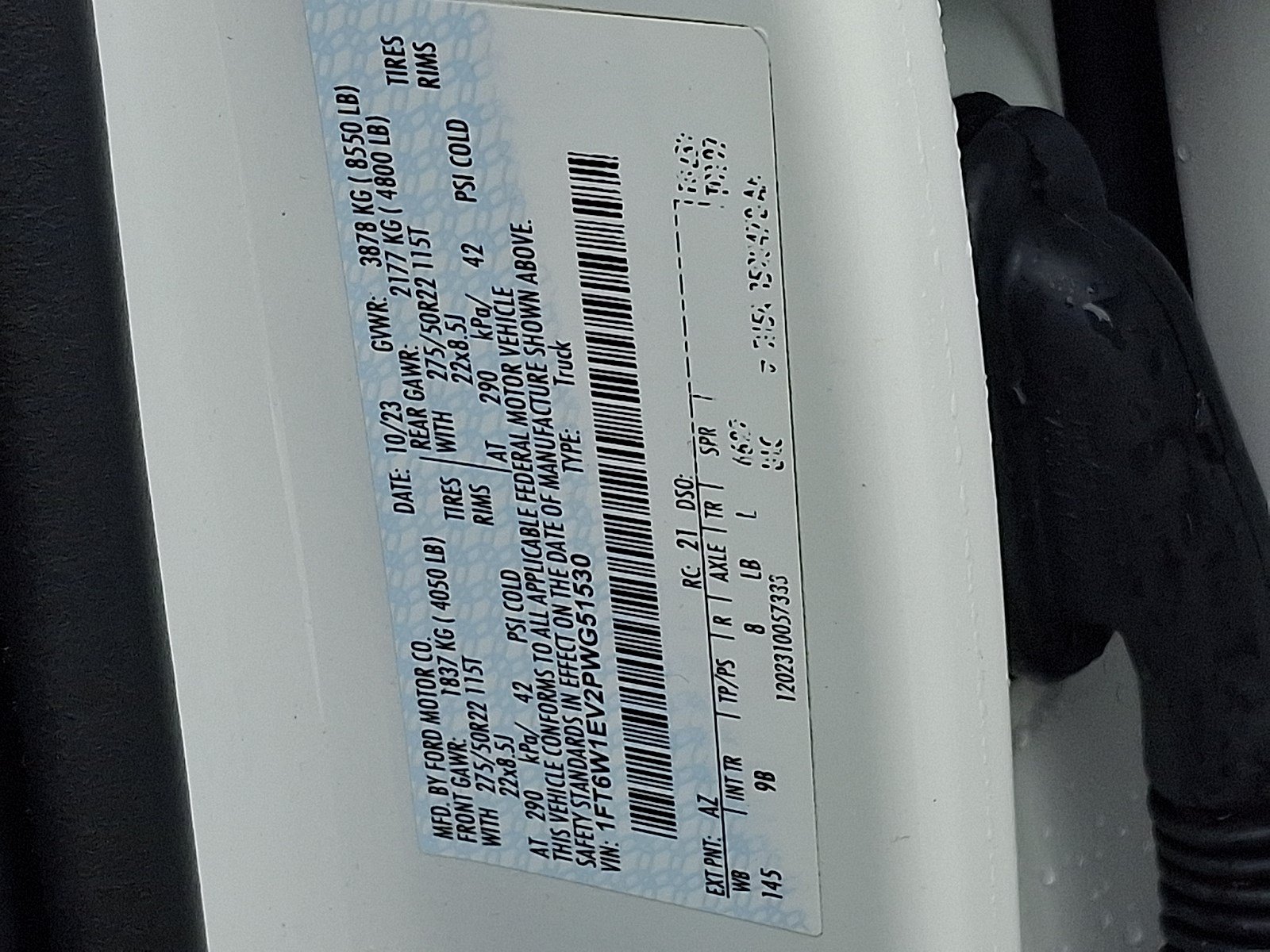 Certified 2023 Ford F150 Lightning Platinum AWD/4WD image 26