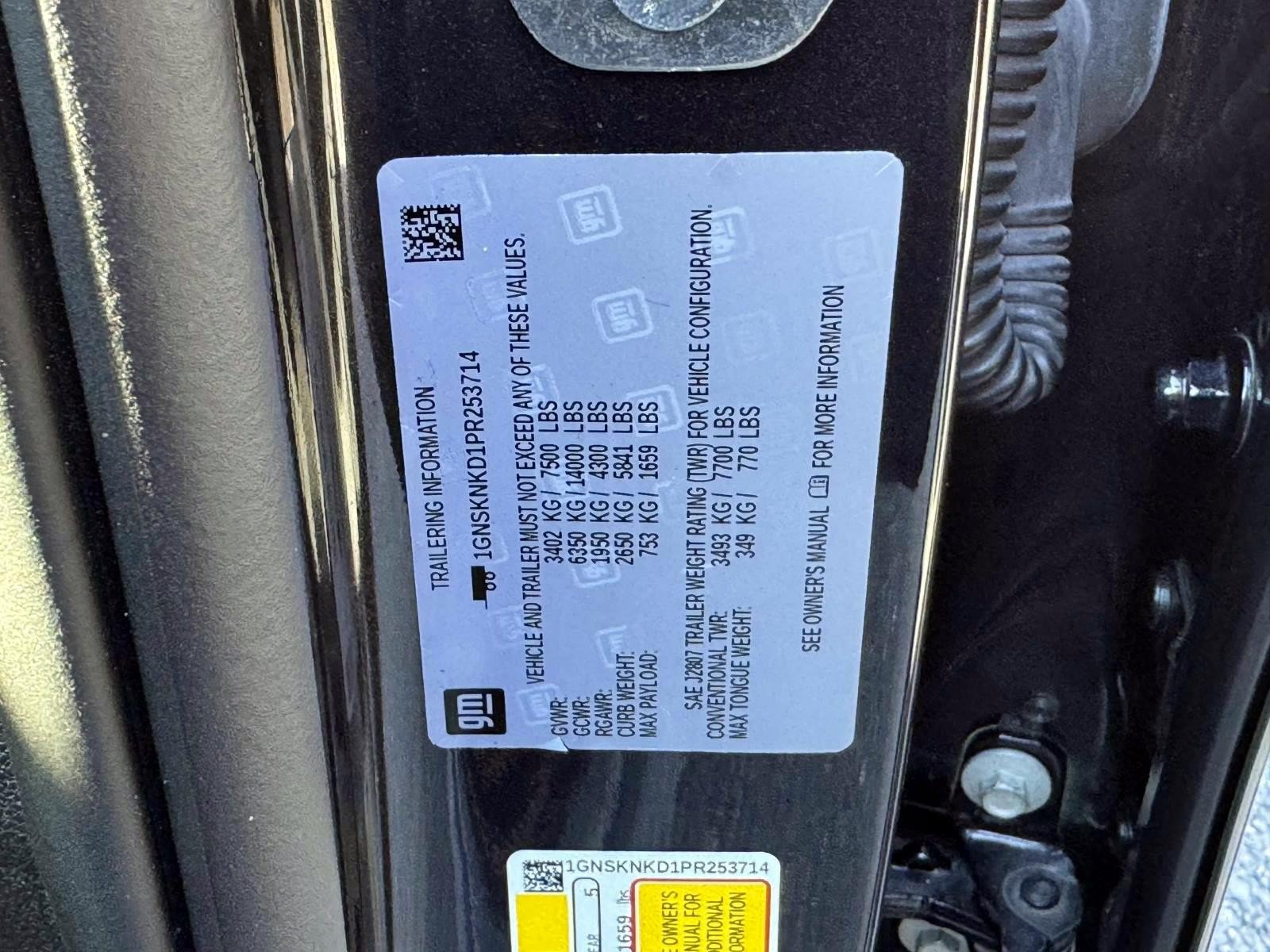 Used 2023 Chevrolet Tahoe LT AWD/4WD image 27