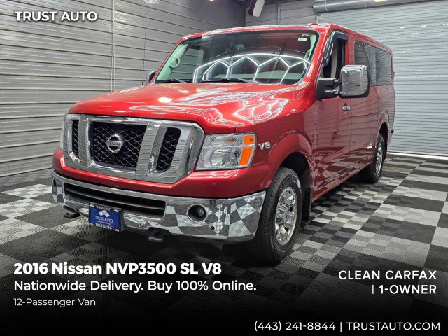 Used 2016 Nissan NV 3500 SL