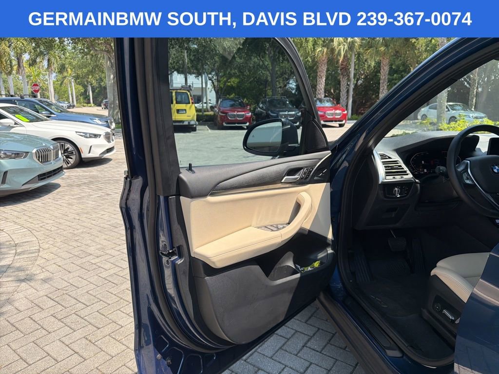 Certified 2023 BMW X3 xDrive30i w/ Convenience Package w/ZPA AWD/4WD image 15