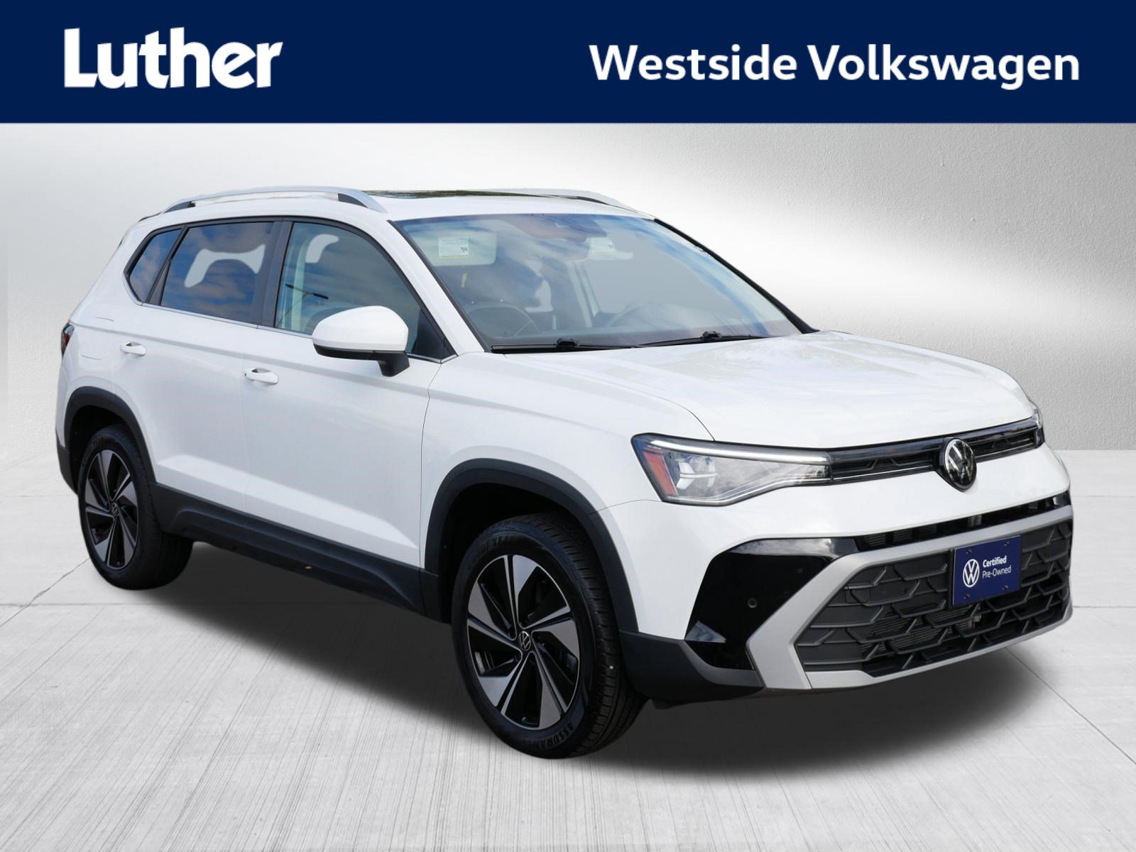 Certified 2025 Volkswagen Taos SE w/ Panoramic Sunroof Package