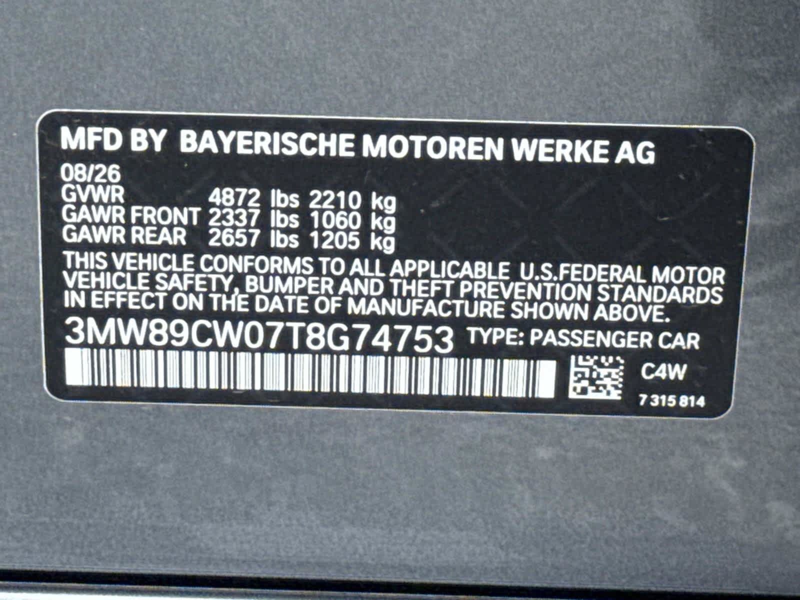 New 2026 BMW 330i xDrive Sedan w/ Premium Package AWD/4WD image 30