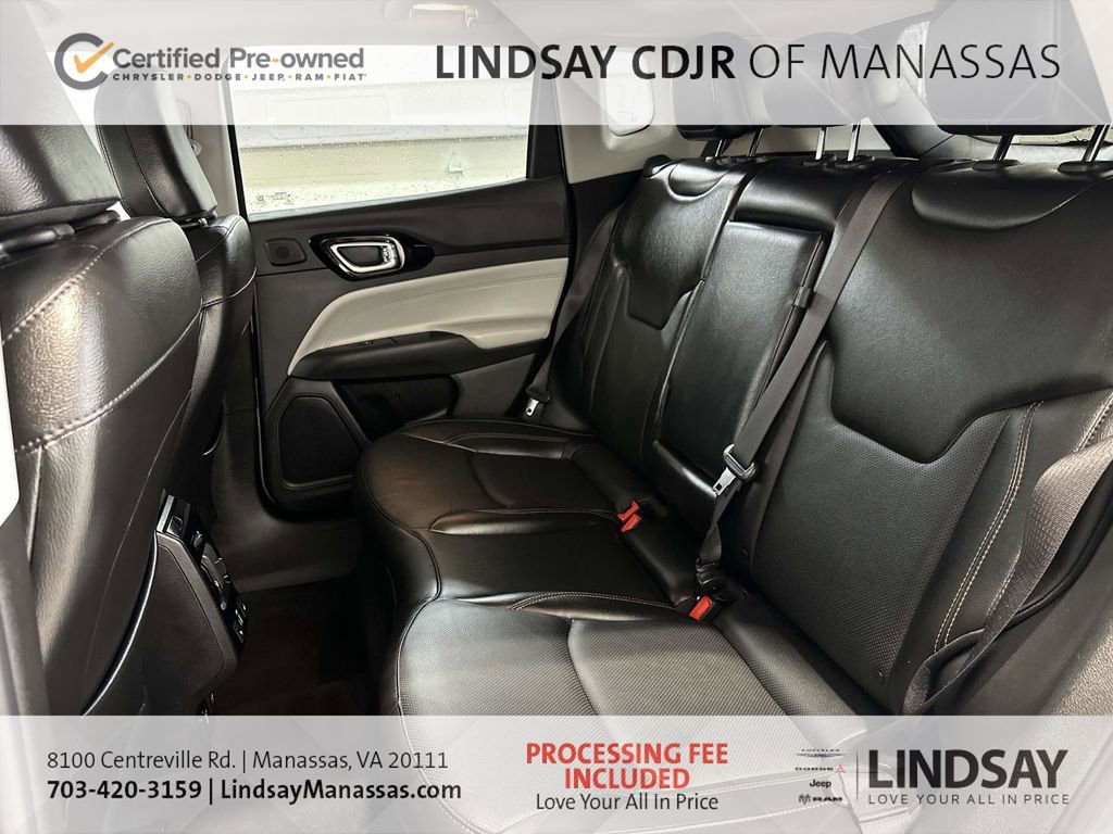 Certified 2022 Jeep Compass Limited w/ Elite Group image 19